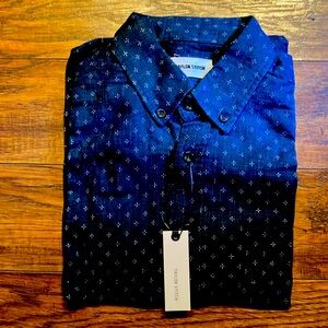 Taylor Stitch Jack Shirt in INDIGO, size MEDIUM, NWT